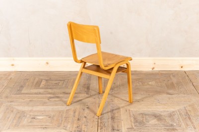 Set of 8 Vintage Scandinavian Style Stacking Chairs